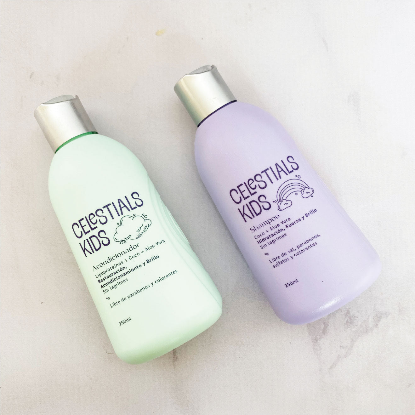 Usar la línea completa Celestial Kids, permite obtener mejores resultados.