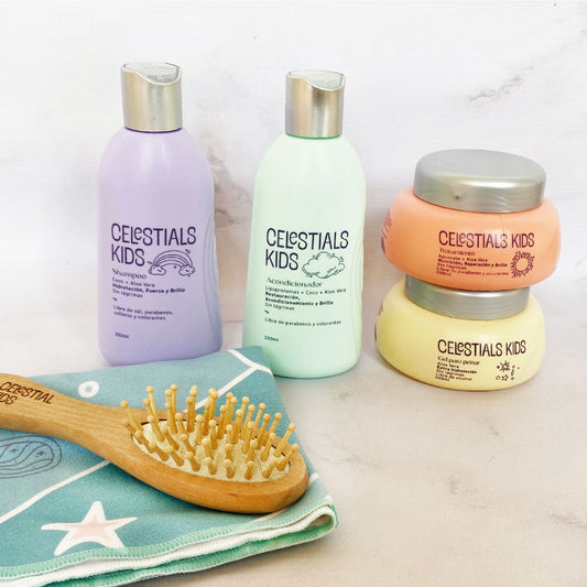 Usar la línea completa Celestial Kids, permite obtener mejores resultados.