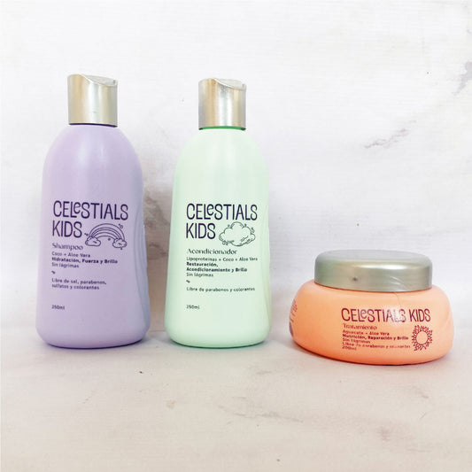 Usar la línea completa Celestial Kids, permite obtener mejores resultados.